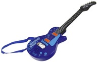Gitara Elektryczna dla Dzieci Rockowa Metalowe Struny Niebieska Dźwięki