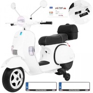 Motor na akumulator Skuter Vespa Biały