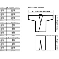 STRÓJ DO KARATE BUSHINDO r.0/130cm