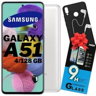 Smartfon SAMSUNG Galaxy A51 4/128 GB 6.5" Biały+ Gratisy
