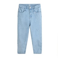 Cool Club Spodnie jeansowe mom fit high waist 146
