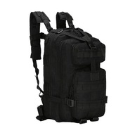 Odolný turistický ruksak 30L Travel Haversack Black