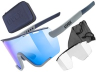 Okulary przeciwsłoneczne sportowe Uvex Sportstyle 236 zestaw