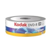 PŁYTA DVD-R KODAK SPINDLE 4,7GB 16X 25 SZTUK