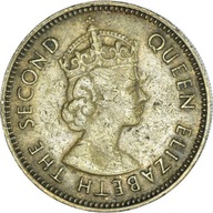 Moneta, Hong Kong, Elizabeth II, 10 Cents, 1965, R