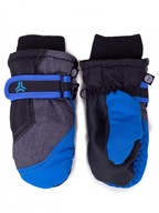 Rękawiczki nieprzemakalne narciarskie jednopalczaste YOCLUB 14 niebieskie