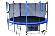 TRAMPOLINA OGRODOWA SONIFIT SIATKA DRABINKA 16FT