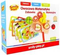 SMILY PLAY OWOCOWA MATEMATYKA DREWNIANA ZABAWKA