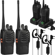 Zestaw 2 x Walkie Talkie Krótkofalówki Duży Zasięg