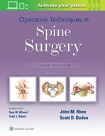 Operative Techniques in Spine Surgery Rhee John