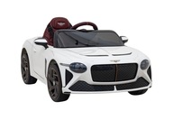 Autko Bentley Bacalar na akumulator dla dzieci Biały + Pilot + EVA + Wolny