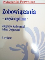 Zobowiązania- część ogólna 6. wydanie - Radwański