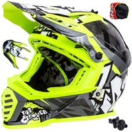 KASK MOTOCYKLOWY LS2 MX437 XL CROSS ENDURO GRATISY