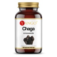 YANGO Chaga - extrakt zo 10% polysacharidov (90 kaps.)