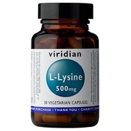 L-lyzín 500 mg 30 kapsúl Viridian