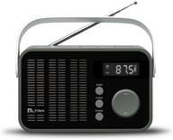 Radio Cyfrowe PLL Eltra Oliwia czarny Bateria Sieć PAMIEĆ 50 Zegar Alarm