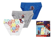 SPIDERMAN MARVEL NOHAVIČKY PRE DIEŤA 3-PACK 6/8ROKOV