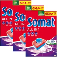 Somat Giga+ All in 1 Tablety do umývačky 3x 110