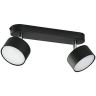 LAMPA SUFITOWA CLARK CZARNA LISTWA X2 TK LIGHTING