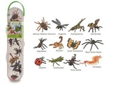 Sada mini hmyzu a pavúkov 12 kusov