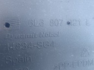 bumper rear part SEAT IBIZA III SREBRNY
