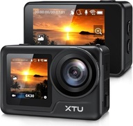 XTU Action Cam 6K/4K – 5 GHz WLAN 30 m, wodoszczelna kamera sportowa 20 MP