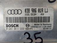 A4 B6 1.9 TDI 038906019LJ unité de commande électronique uce moteur