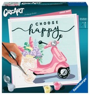 CreArt Maľovanka CHOOSE HAPPY 201259 RAVENSBURGER