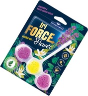 Kostka WC Tri-Force Flower - Lawenda i Pomarańcz