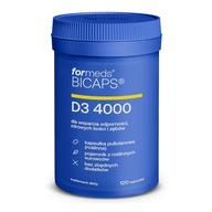 ForMeds Bicaps Vitamín D3 4000 120 kapsúl KOSTI IMUNITA