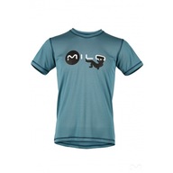 Horolezecké tričko Ohti Milo spruce blue S