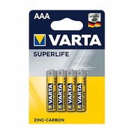 Bateria AAA R03 cynkowo-węglowa SUPERLIFE VARTA BLISTER 4 SZT.