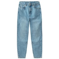 Cool Club Spodnie jeansowe dziewczęce mom fit high waist r 170