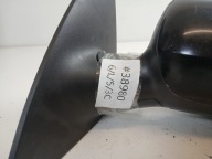 OPEL CORSA C mirror left black, 5 PIN