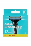 Wkłady GILLETTE MACH 3 - 12 sztuk