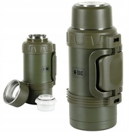 Termos Turystyczny Próżniowy Wojskowy Militarny M-Tac 1,6 l - Zielony Olive