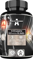 AH Vitamin D3 with K2 MK7 120 kaps. vitamín D3 K2