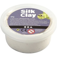 Hmotnosť Silk Clay Biela 40 g Creativ - Dánsko