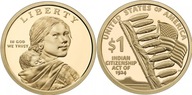 1 dolar (2024) Indianka USA-Native American Sacagawea Dollar Mennica Denver