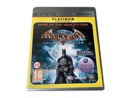 Batman Arkham Asylum GOTY Game of the Year PS3