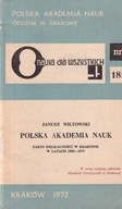 Polska Akademia Nauk Zarys działalności w Krakowie 1952-1972
