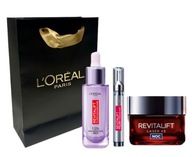 Zestaw LOREAL Revitalift Laser x3 krem do twarzy, serum, filler serum