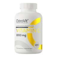 Witamina C OstroVit 1000 mg 120 kaps KWAS L-ASKORBINOWY Vitamin C 1250% RWS