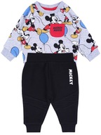 Szaro-czarny dres Myszka Mickey DISNEY 68 cm