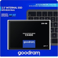 DYSK SSD 256GB GOODRAM CX400 2,5" do laptopa PC