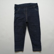 PRIMARK legginsy jeansowe***86cm