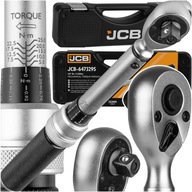 KLUCZ DYNAMOMETRYCZNY Z BLOKADĄ ETUI CERTYFIKAT KALIBRACJI 5-25NM 3/8'' JCB