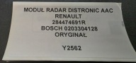 modulo RADAR DISTRONIC AAC RENAULT Originale 284474691R BOSCH 0203304128