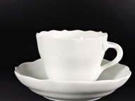 Filiżanka espresso biała porcelana Miśnia Meissen