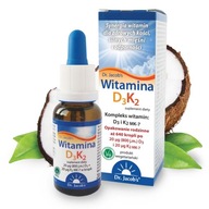 JACOBS Vitamín D3 K2 MK-7 kvapky PRIRODZENÁ KVALITA